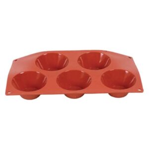 5 Cup - 80 x 40mm Silicon Muffin Msm0005