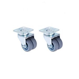 Castor Wheels 75mm X2 Nylon Gnox1008o7