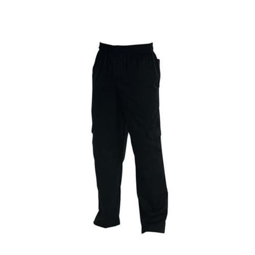 Chefs Uniform - Cargo s Black - Xx - Large Chef E-quip Uni2035