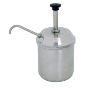 Condiment Server Complete Jar And Pump Cps0003