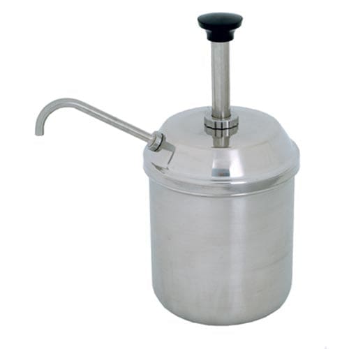 Condiment Server Complete Jar And Pump Cps0003