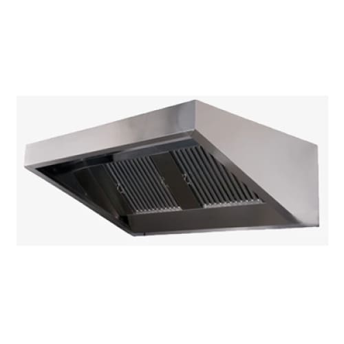 Extraction Canopy Flat Back 4000 Ss Pkpecwtf4000s