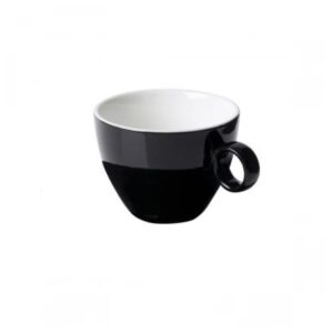 Italian - Black Cappuccino Cup Black 16cl (12) Gs-r808c-b