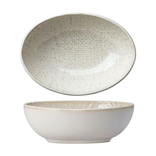 Knit Reactive White Pasta / Salad Bowl 23cm (12) Lakt1202123/hkz1200