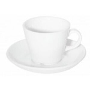 Prima - White - Alfa Espresso Saucer 12cm (24) Da-711