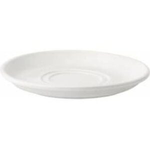 Prima - White - Double Well Saucer 16cm (24) Da-997