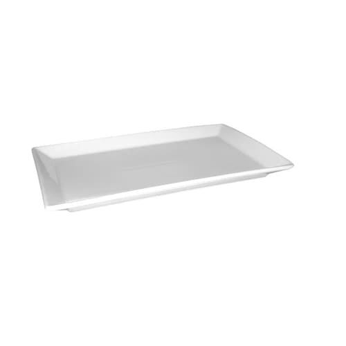 Prima - White - Rectangular Tray 35 x 14cm (12) Da-1081