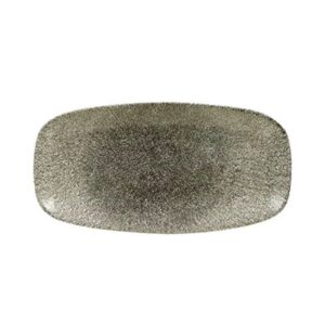 Raku Quartz Black Chefs å¾â¢ Oblong Plate 35.5 x 18.9cm (6) Cc-rkbq-xo14.1