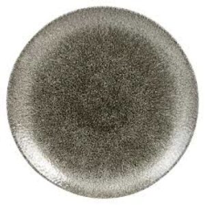 Raku Quartz Black Coupe Plate 28.8cm (12) Cc-rkbq-ev11.1