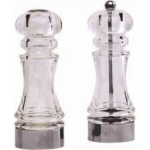 Salt & Pepper Grinder Acrylic 150mm (set) Spg0150