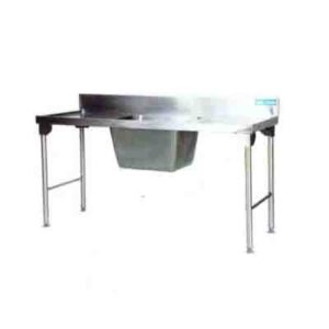 Single Pot Sink 1800mm S/steel Legs Right Ezwh1019o7