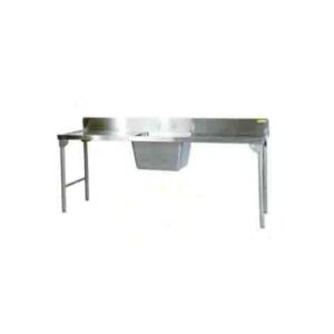 Single Pot Sink 2300mm Mild Steel Legs Centre Sdsn1020o7