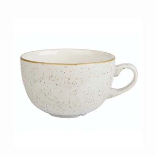 Stonecast - Barley White Cappuccino Cup 22.7cl (12) Cc-swhs-cb20.1