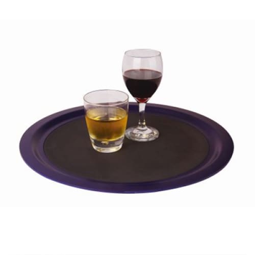 Tuff Tray Round 400 Mm (black) (non-slip) Ttr1340