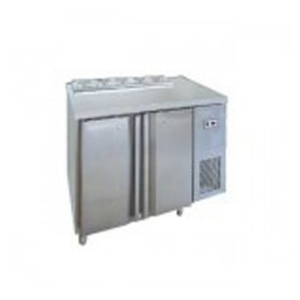 PACIFIC 2 Door Pizza Top Underbar Refrigerator (Excl. Inserts) - 1360mm