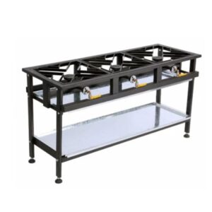3 Burner Boiling Table Straight Commercial Btg2003