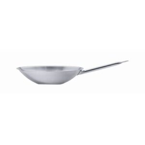 360mm Wok Round Flat Bottom S/steel Infiniti Pujadas Wrf1036