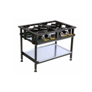 4 Burner Boiling Table Staggered Commercial Anvil Btg3004