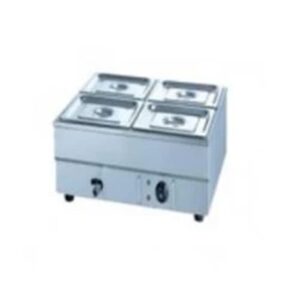 GATTO Electric 4-Div Bain Marie - Incl. 4x GN1/2 & Lids