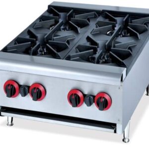 GATTO Gas 4 Burner Boiling Table - Counter Model