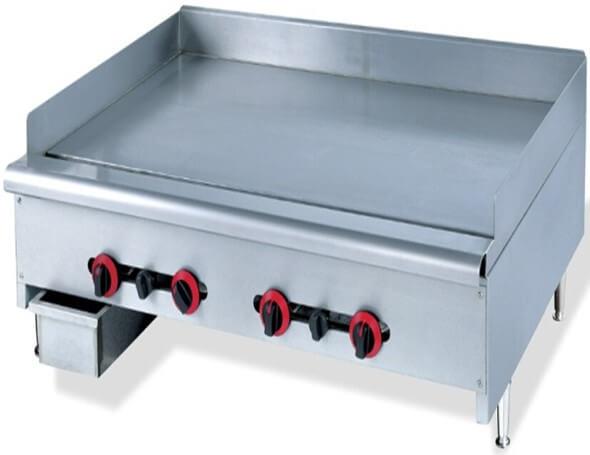 GATTO Gas 1200mm Flat Top Griller - Floor Model
