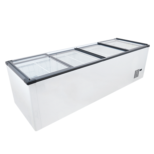 Glass Top Freezer Visi Top Island 975Lt VS2500SL