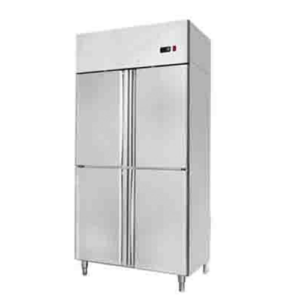 PACIFIC S/Steel GN Range Double Door Freezer (4x 1/2 Doors)