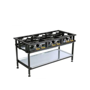 6 Burner Staggered Gas Boiling Table F/Model