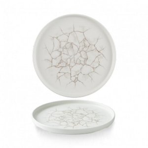 Kintsugi Agate Grey Walled Plate W26cm H2cm (6) CC-KTAG-WP26.1