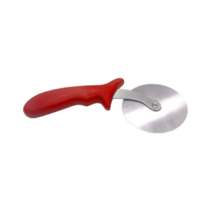 Pizza Cutter (Red) Plastic Handle 100mm PCR0400