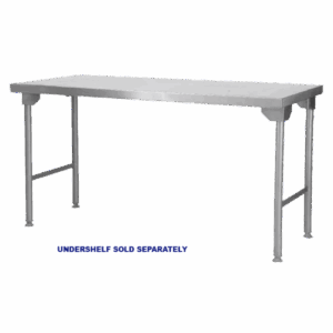 Table S/Steel P/Top Mild-Steel Legs 1100 mm
